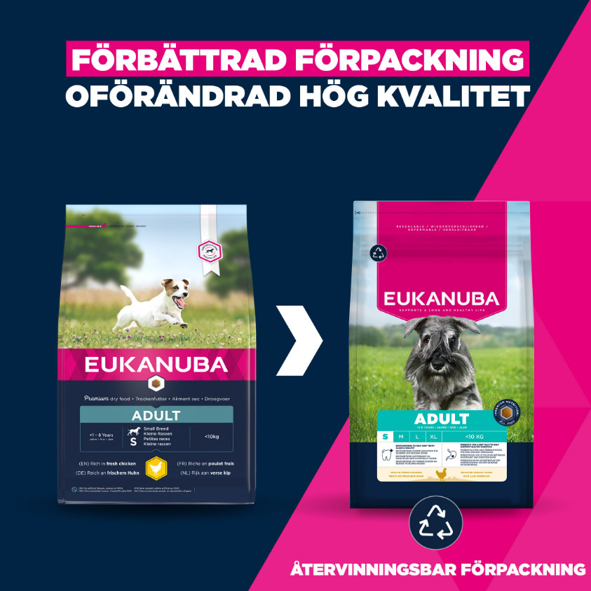 Eukanuba Active Adult Small Breed kip hondenvoer