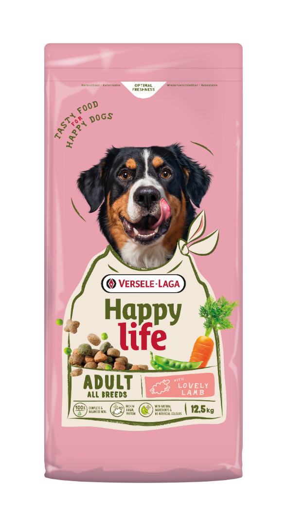 Happy Life Adult med lamm hundfoder