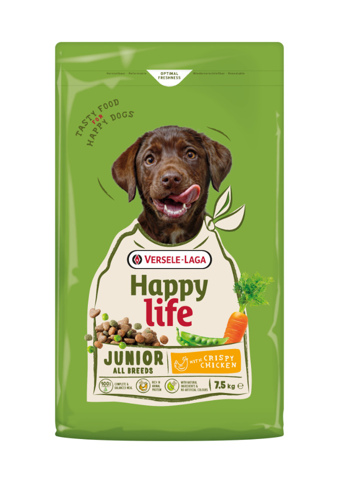 Happy Life Junior med kyckling hundfoder