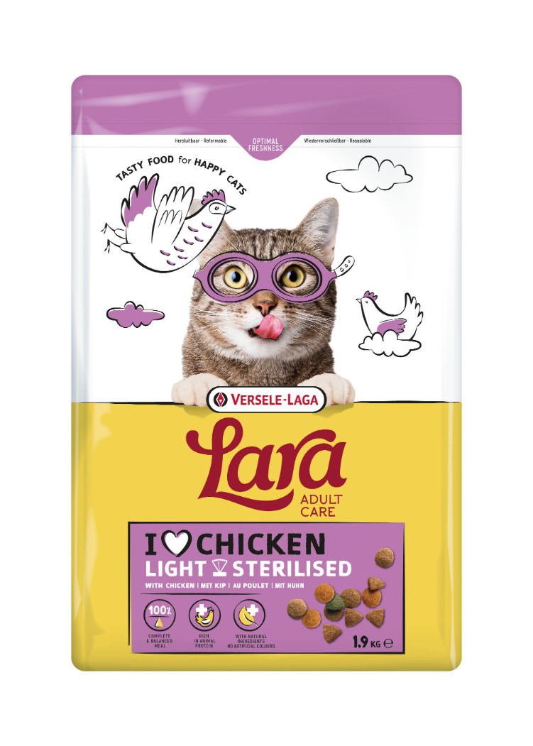 Versele-Laga Lara Adult Sterilised kyckling kattfoder
