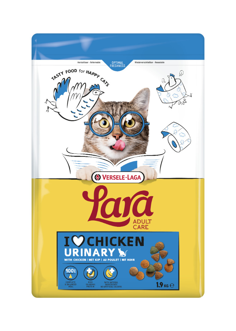 Versele-Laga Lara Adult Urinary Care med kyckling kattfoder