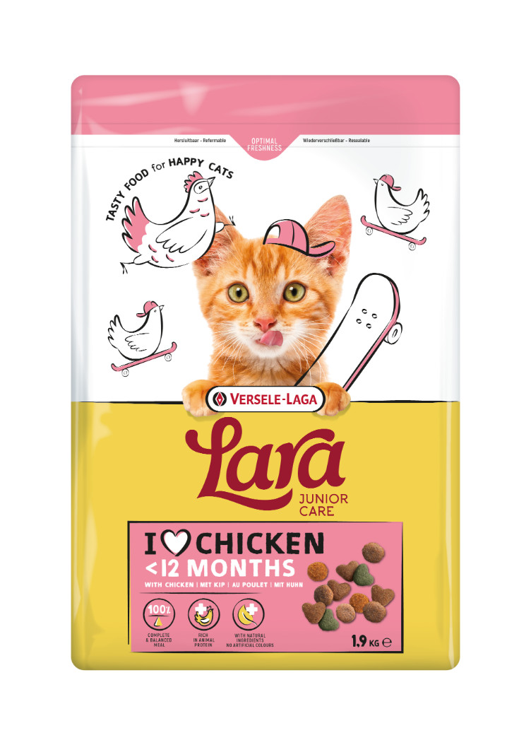 Versele-Laga Lara Junior kyckling kattfoder