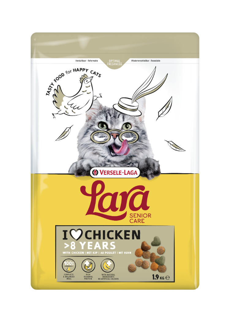Versele-Laga Lara Senior kyckling med kalkon kattfoder