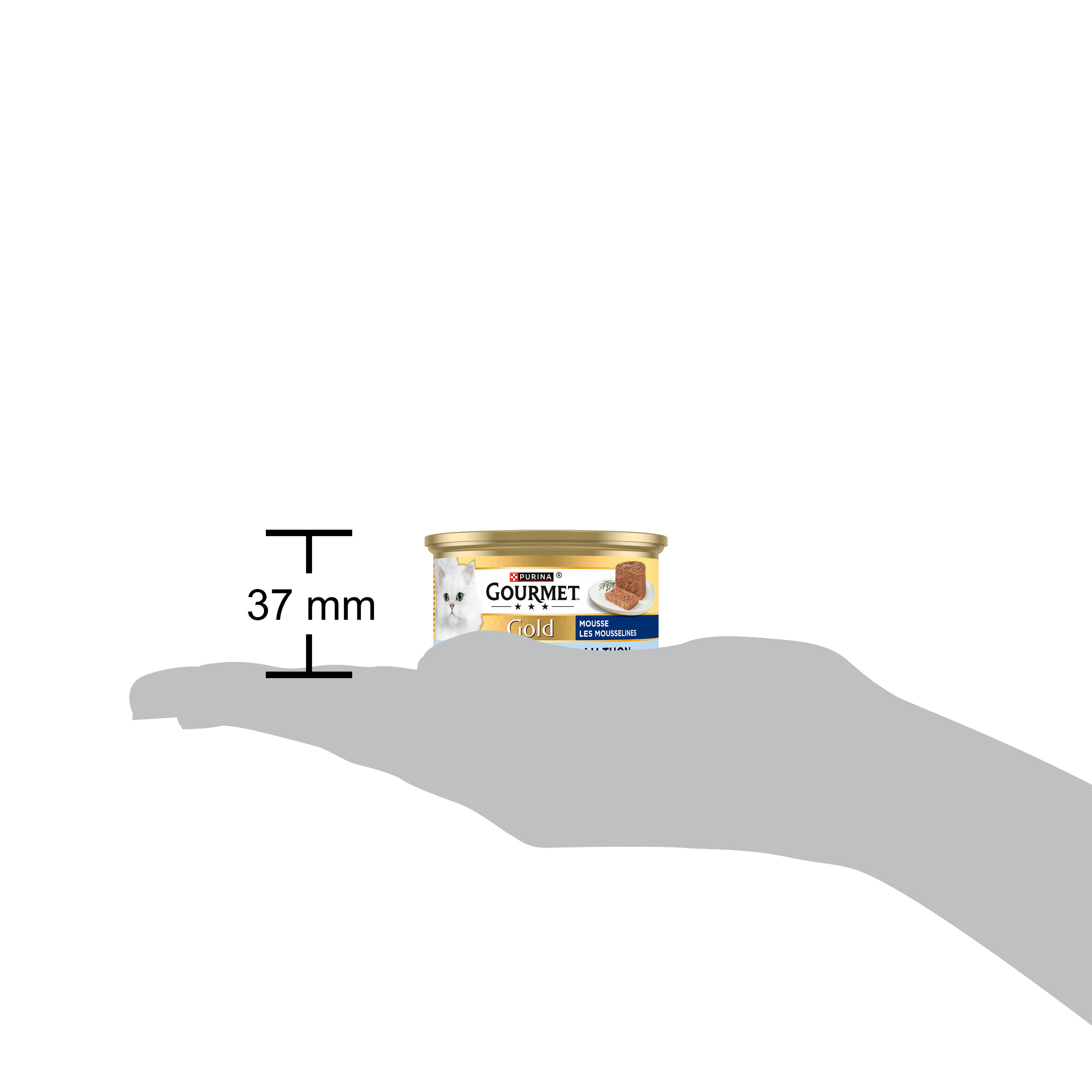 Gourmet Gold Mousse med tonfisk våtfoder katt (85 g)
