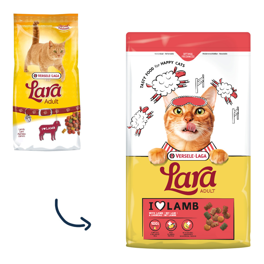 Versele-Laga Lara Adult med lamm kattfoder