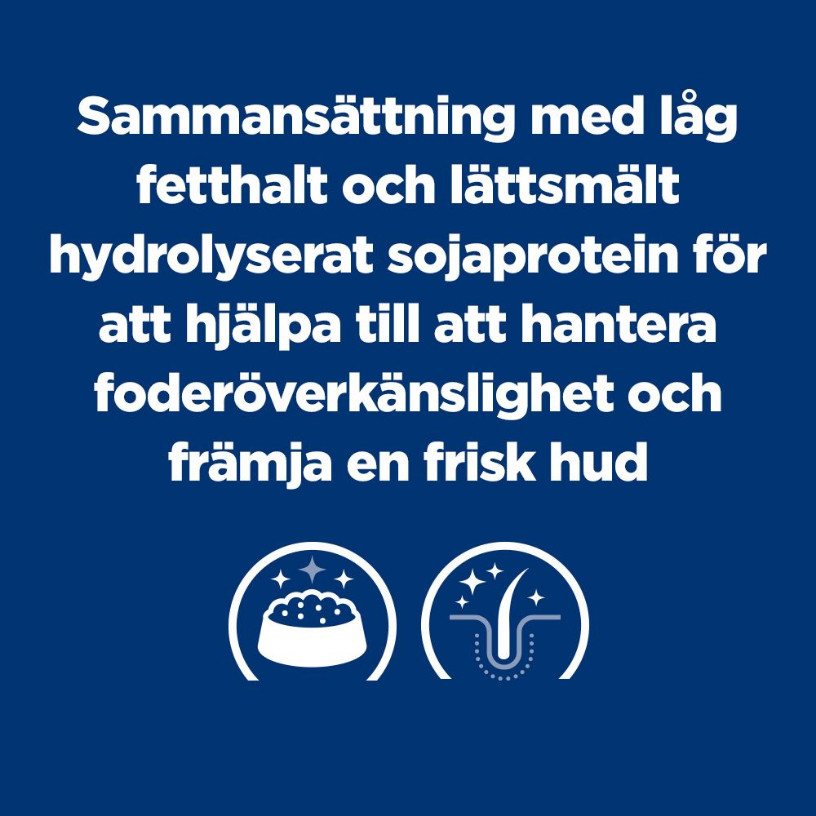 Hill's Prescription Diet Z/D Food Sensitivities Low Fat hondenvoer met gehydrolyseerde soja