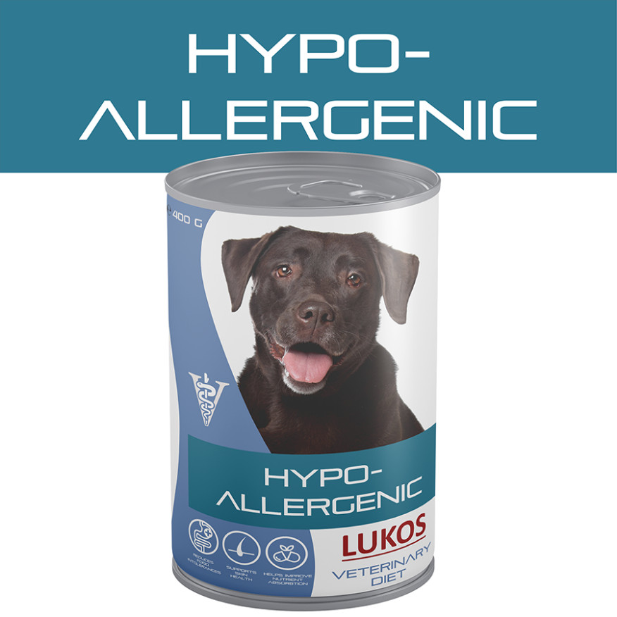 Lukos Veterinary Diet Hypoallergenic våtfoder hund