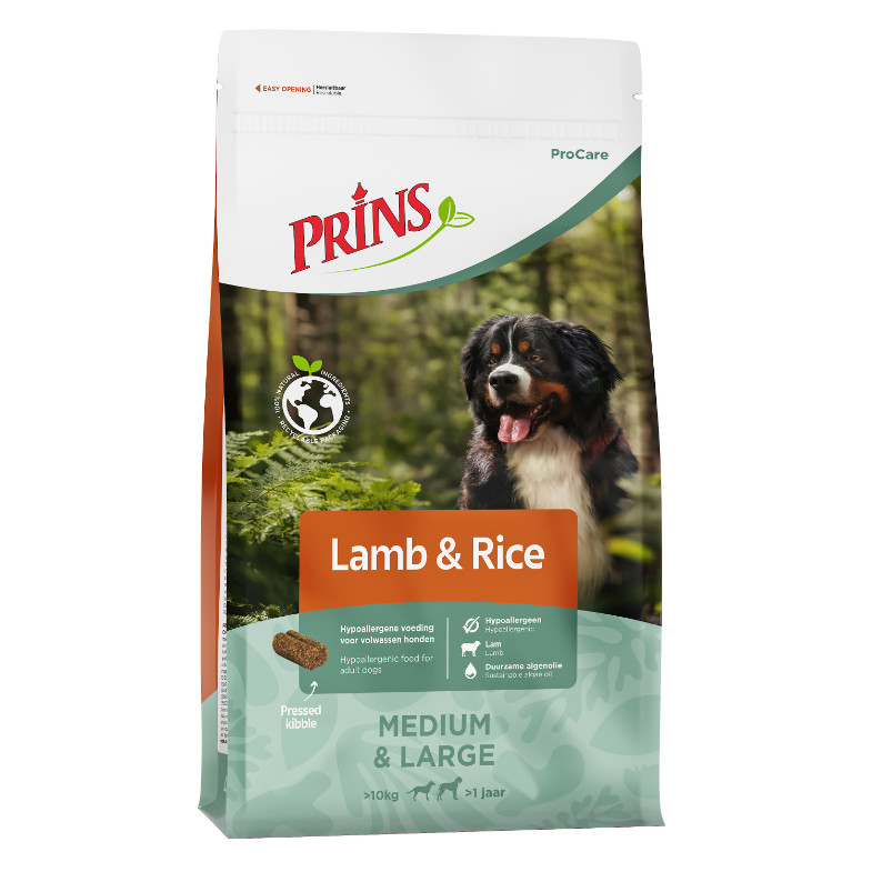 Prins ProCare Hypoallergenic med lamm och ris hundfoder