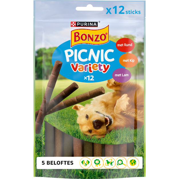 Purina Bonzo (Friskies) Picnic Variety hundgodis (100 g)