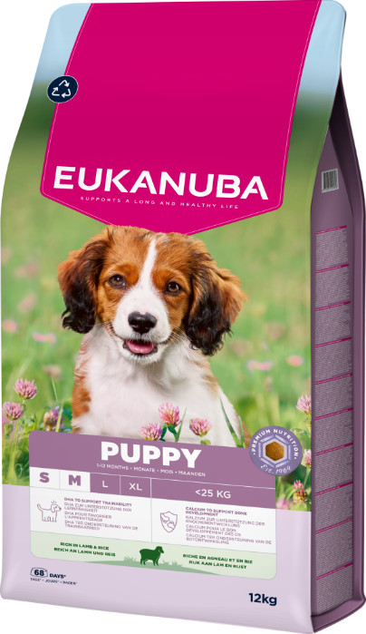 Eukanuba Puppy Small Medium Lam & Rijst hondenvoer Eukanuba Puppy Small Medium Lam & Rijst hondenvoer