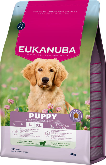 Eukanuba Puppy Large Lam & Rijst hondenvoer