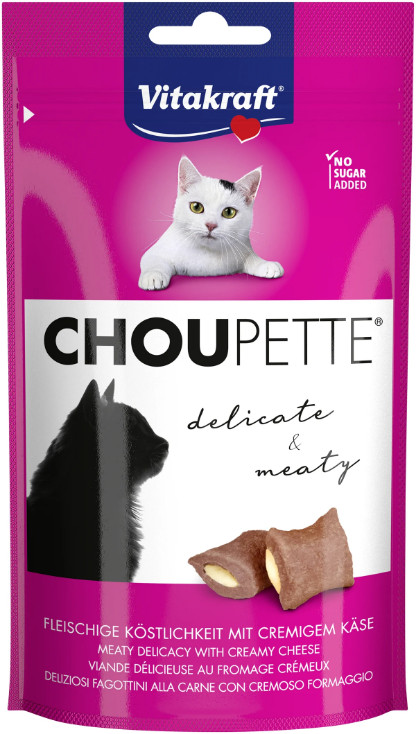 Vitakraft Choupette med ost kattgodis (40 g) Vitakraft Choupette med ost kattgodis (40 g)