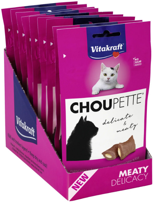Vitakraft Choupette med ost kattgodis (40 g) Vitakraft Choupette med ost kattgodis (40 g)