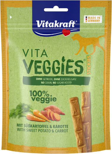 Vitakraft Vita Veggies Sticks med sötpotatis hundgodis (80 g) Vitakraft Vita Veggies Sticks med sötpotatis hundgodis (80 g)