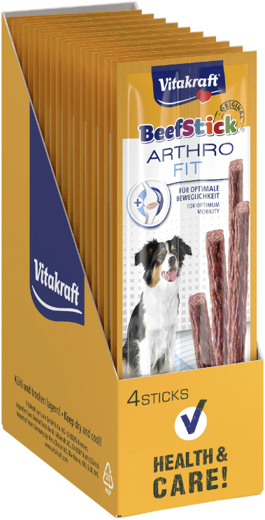Vitakraft Beefstick Arthrofit hundgodis (4 pinnar)