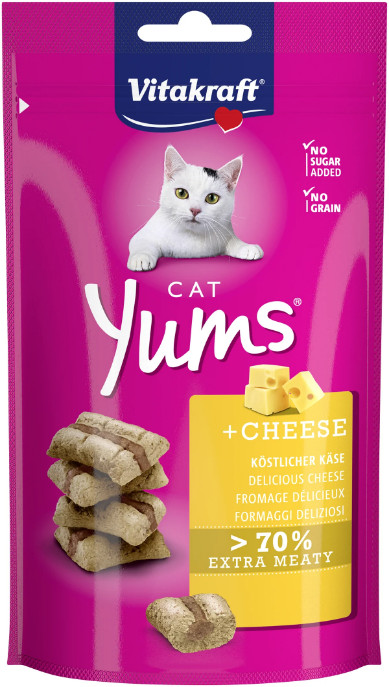 Vitakraft Cat Yums med ost kattgodis (40 g)