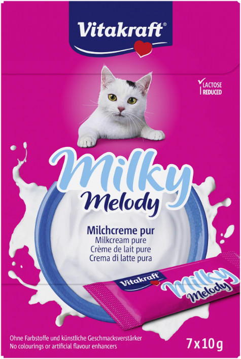 Vitakraft Milky Melody mjölkkräm ren kattgodis (7x10 g) Vitakraft Milky Melody mjölkkräm ren kattgodis (7x10 g)