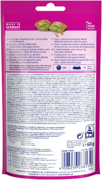 Vitakraft Crispy Crunch dental care kattgodis (60 g)