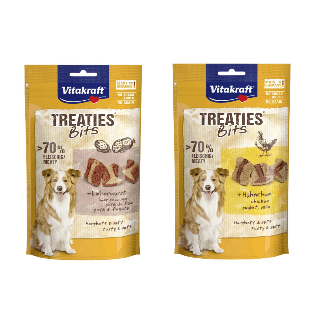 Vitakraft Treaties Bits hundgodis (120 g)