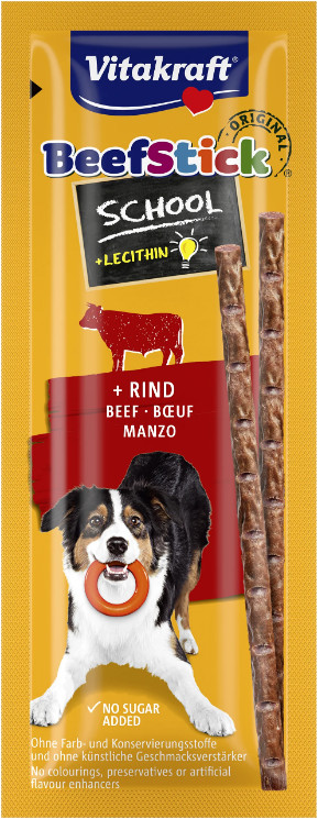 Vitakraft Beefstick School nötkött hundgodis (10 st) Vitakraft Beefstick School nötkött hundgodis (10 st)