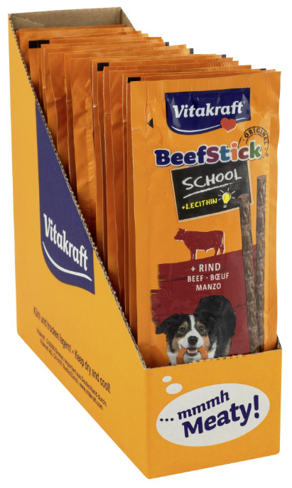 Vitakraft Beefstick School nötkött hundgodis (10 st) Vitakraft Beefstick School nötkött hundgodis (10 st)