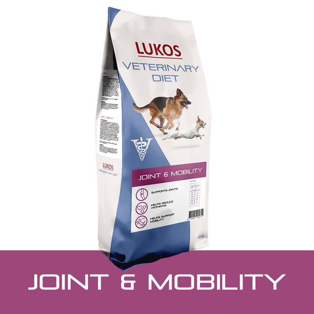 Lukos Veterinary Diet Joint & Mobility hondenvoer Lukos Veterinary Diet Joint & Mobility hondenvoer