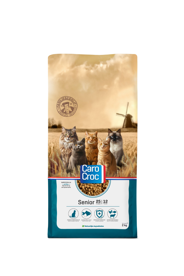 Carocroc 25/12 Senior kattfoder