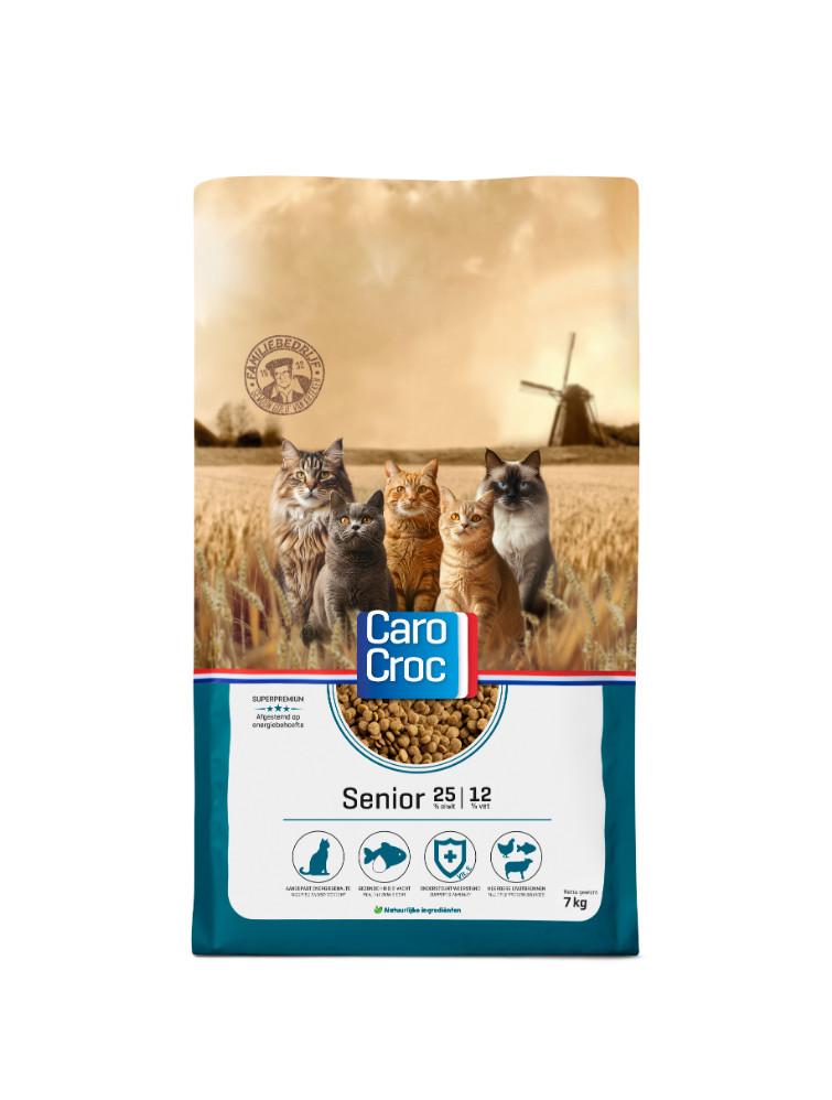 Carocroc 25/12 Senior kattfoder