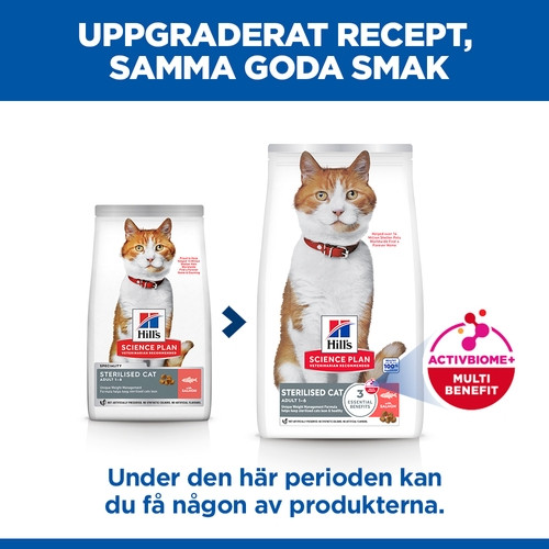 Hill's Adult Sterilised Cat met zalm kattenvoer