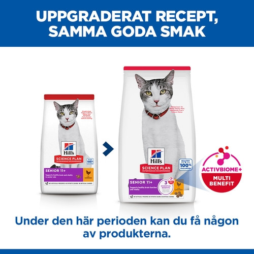 Hill's Senior 11+ kattfoder med kyckling