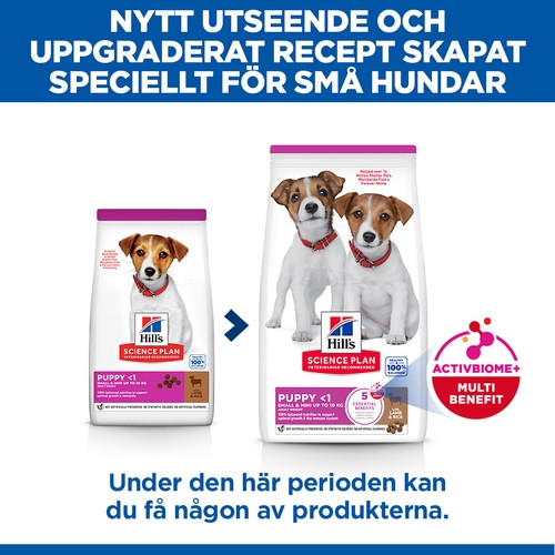 Hill's Puppy Small & Mini met lam & rijst hondenvoer