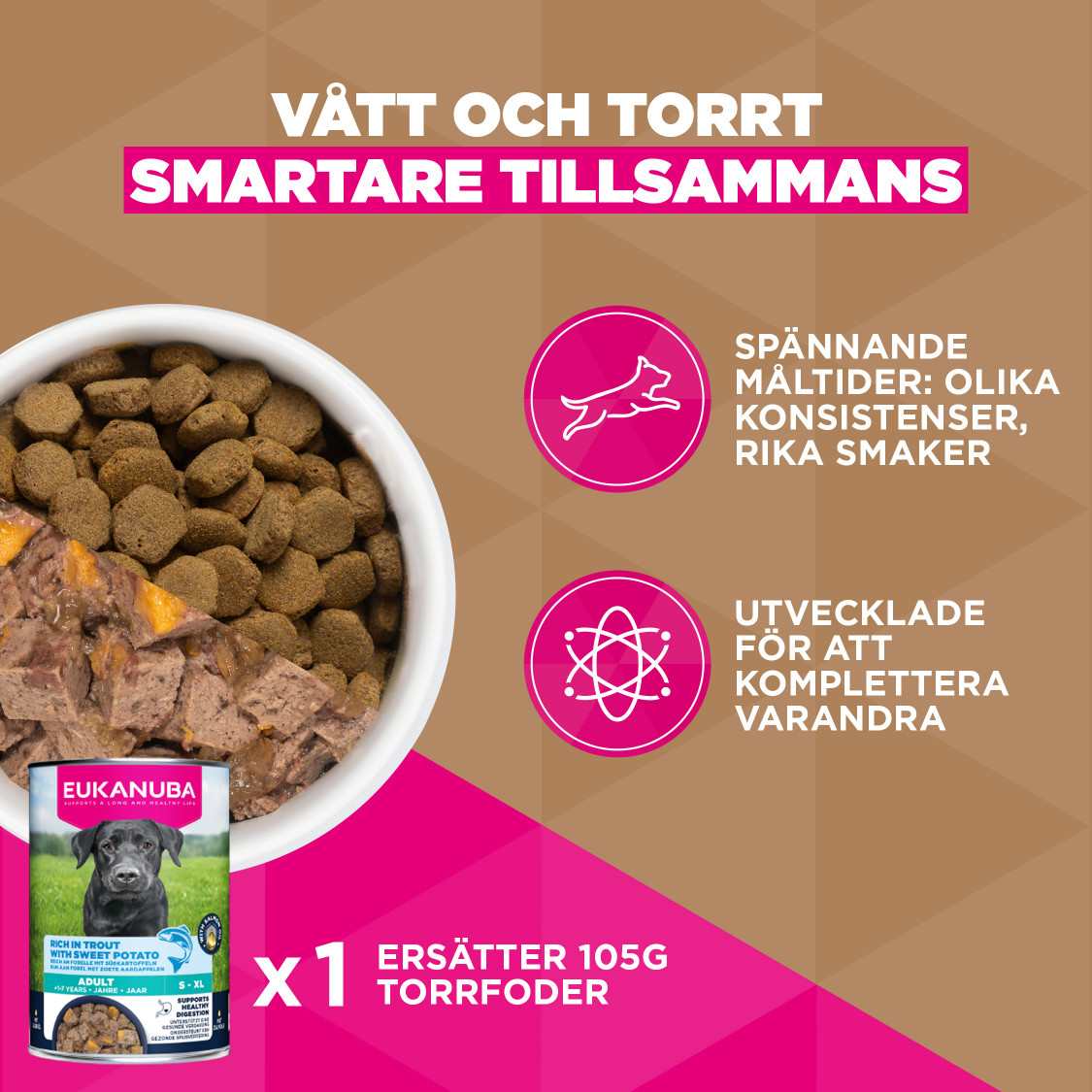 Eukanuba Adult L/XL graanvrij zeevis hondenvoer