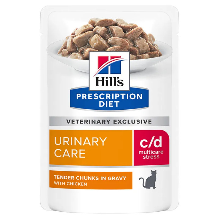 Hill's Prescription C/D Urinary Stress kip kattenvoer