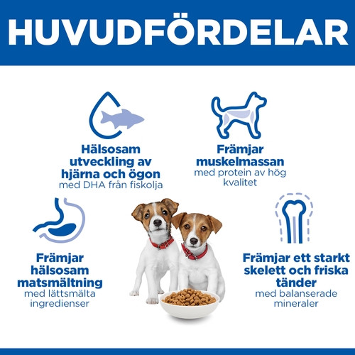 Hill's Puppy Small & Mini met lam & rijst hondenvoer