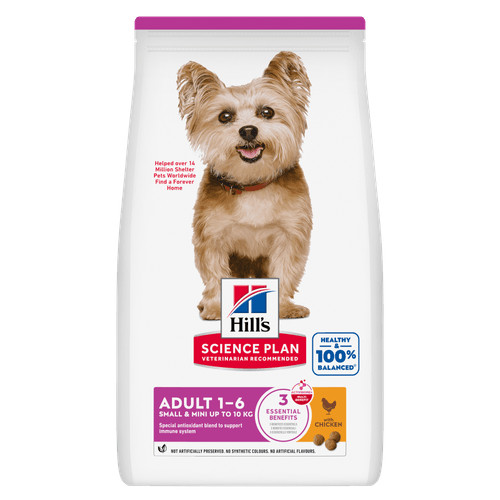 Hill's Adult Small & Mini hundfoder med kyckling