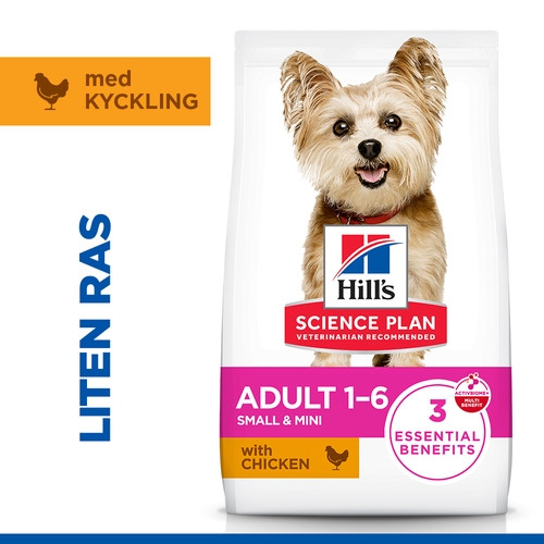 Hill's Adult Small & Mini hundfoder med kyckling