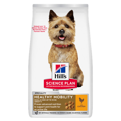 Hill's Adult Healthy Mobility Small & Mini hundfoder med kyckling