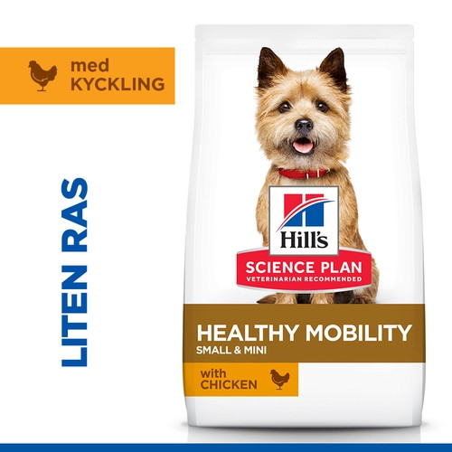 Hill's Adult Healthy Mobility Small & Mini hundfoder med kyckling