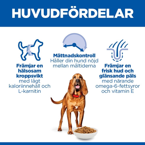 Hill's Mature Adult 7+ Light Medium hundfoder med kyckling