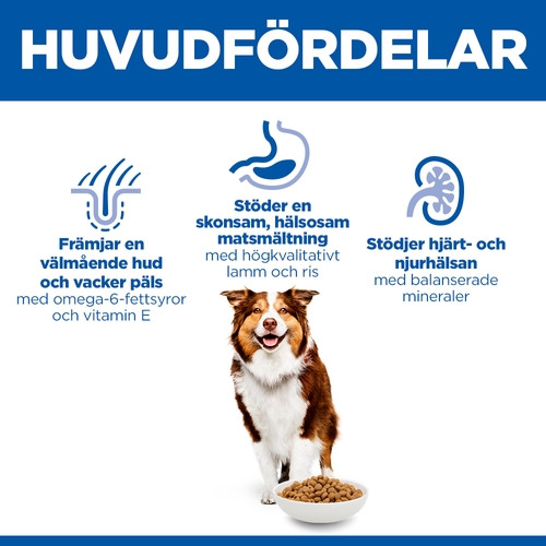 Hill's Mature Adult Medium hundfoder med lamm och ris