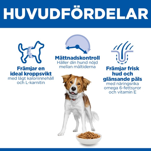 Hill's Adult Light Medium hundfoder med kyckling