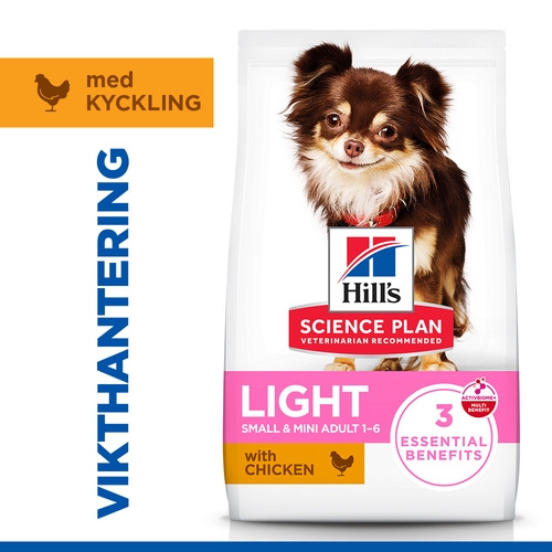 Hill's Adult Light Small & Mini hundfoder med kyckling