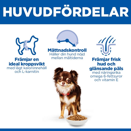 Hill's Adult Light Small & Mini hundfoder med kyckling