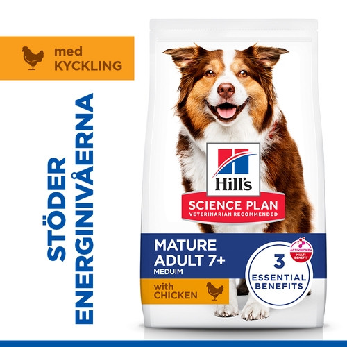 Hill's Mature Adult 7+ Medium mit Huhn Hundefutter