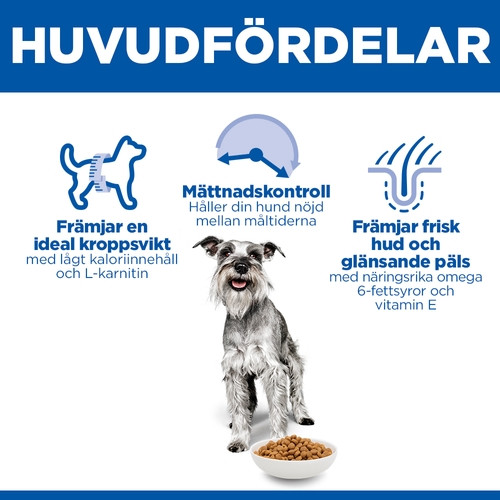 Hill's Mature Adult Light Small & Mini med kyckling hundfoder