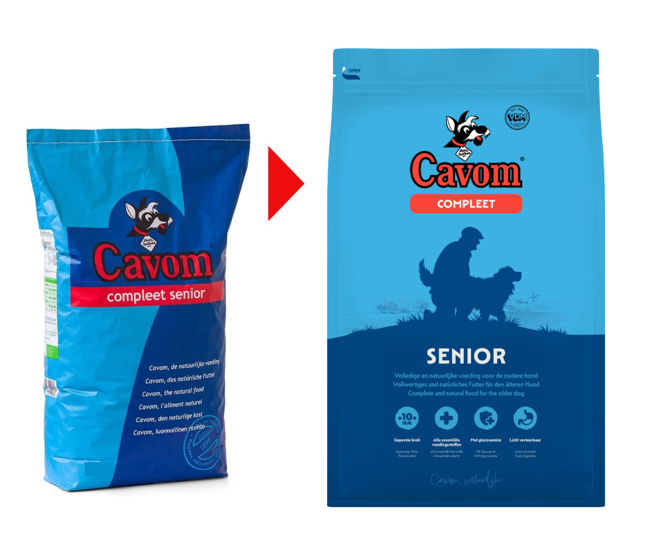 Cavom Complete Senior hundfoder