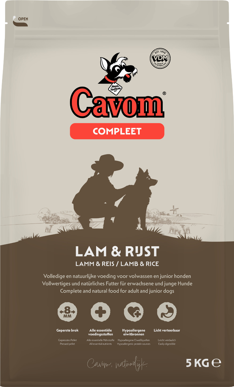 Cavom Complete med lamm och ris hundfoder