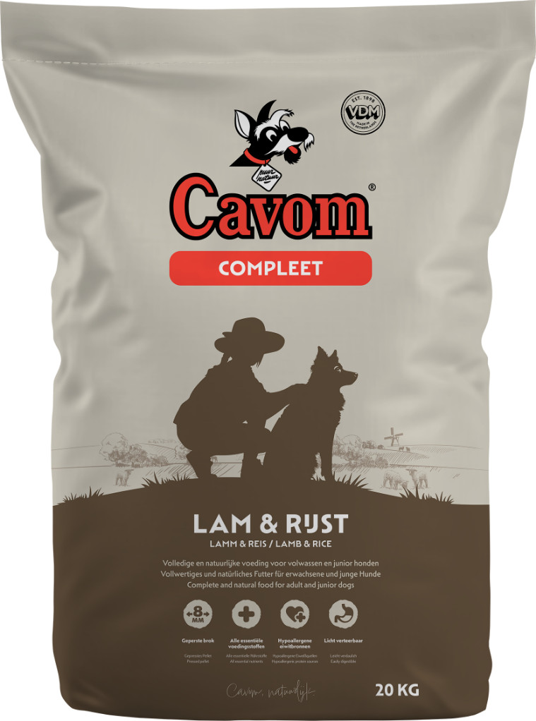 Cavom Complete med lamm och ris hundfoder