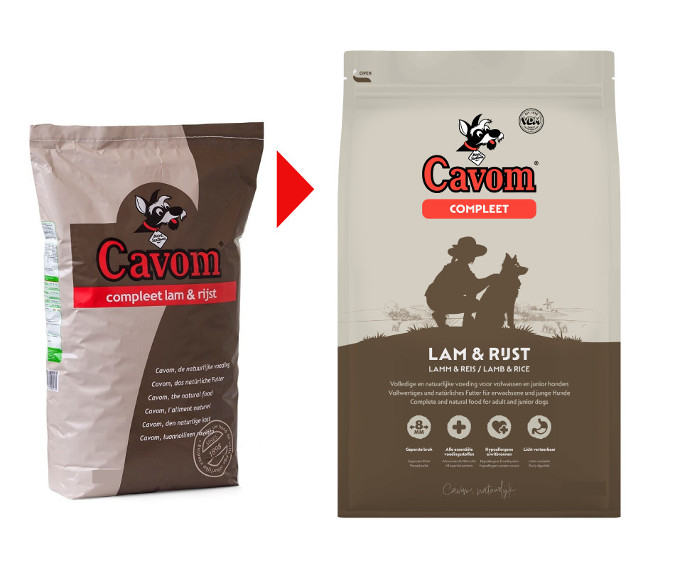 Cavom Complete med lamm och ris hundfoder