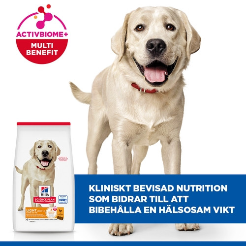 Hill's Adult Light Large Breed Huhn Hundefutter